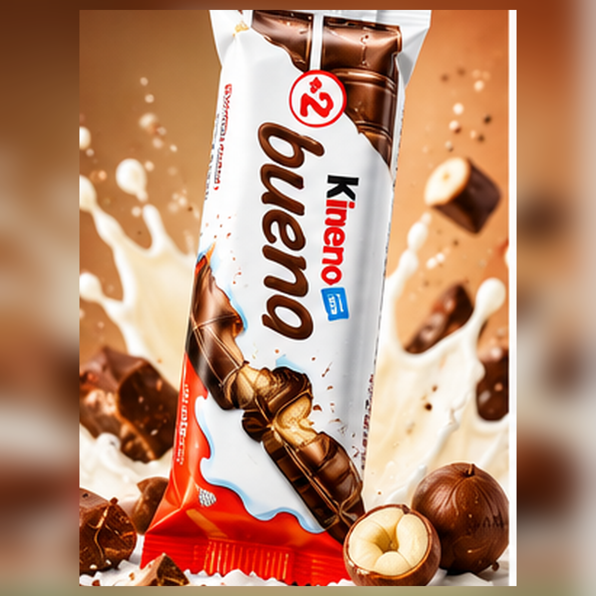 Kinder Bueno 43 g – Fanta/Rivella-style product image