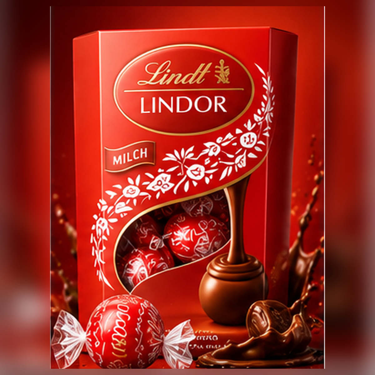 Lindt Lindor Milch 100 g – Fanta/Rivella-style product image