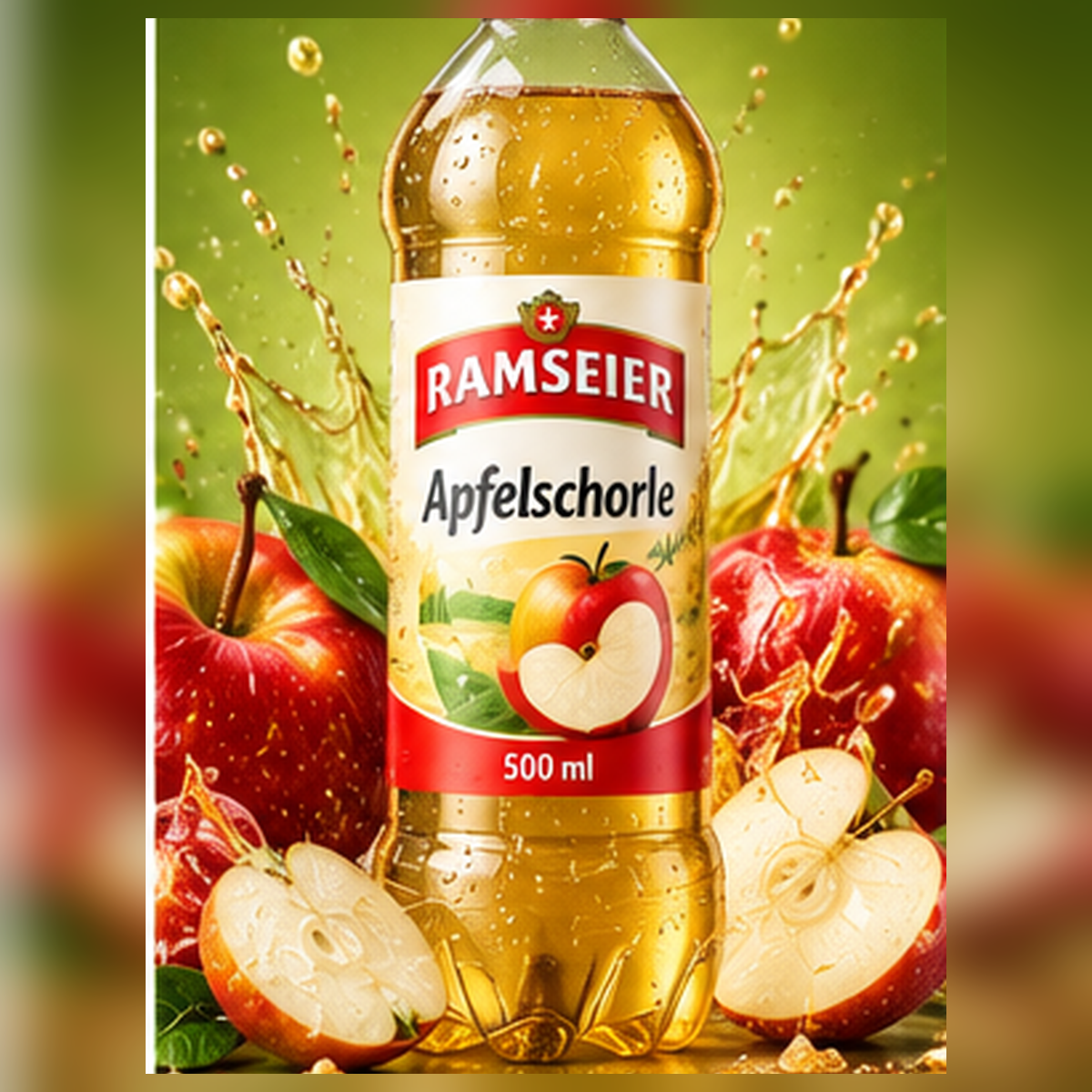 Ramseier Apfelschorle 500 ml PET – Fanta/Rivella-style product image